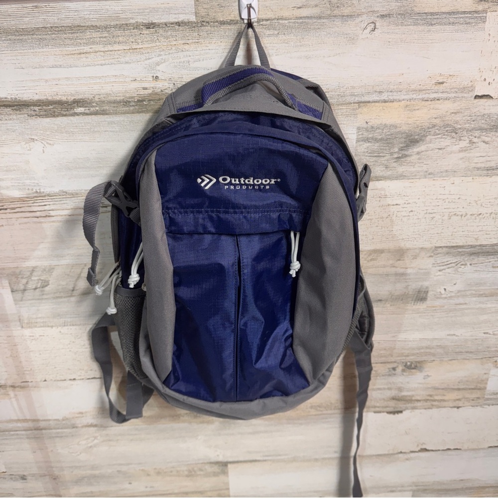 Outdoor Products Gray and Blue Backpack